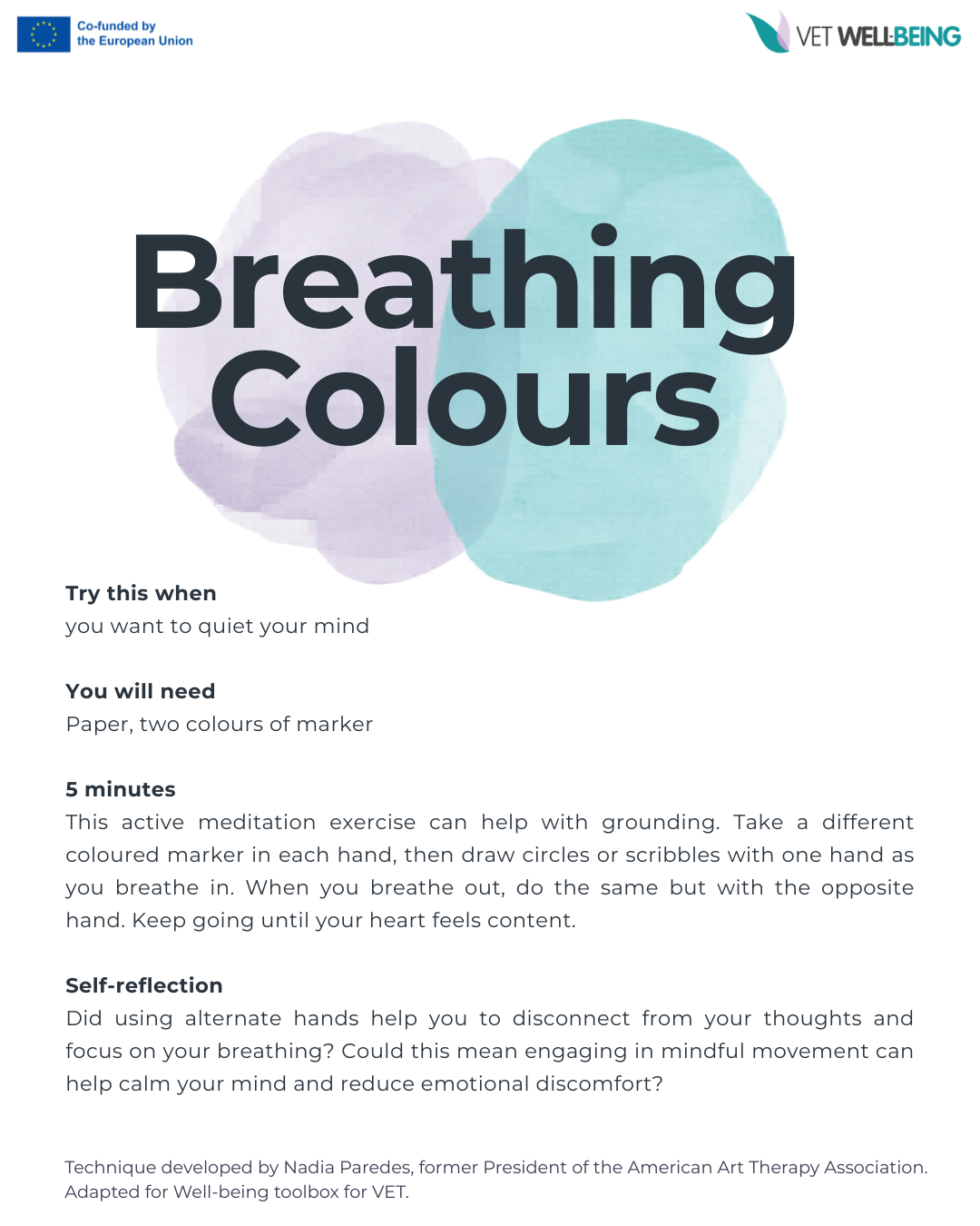 Breathing Colours — printable activity card